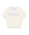 BASIC LOGO KNIT IVORY