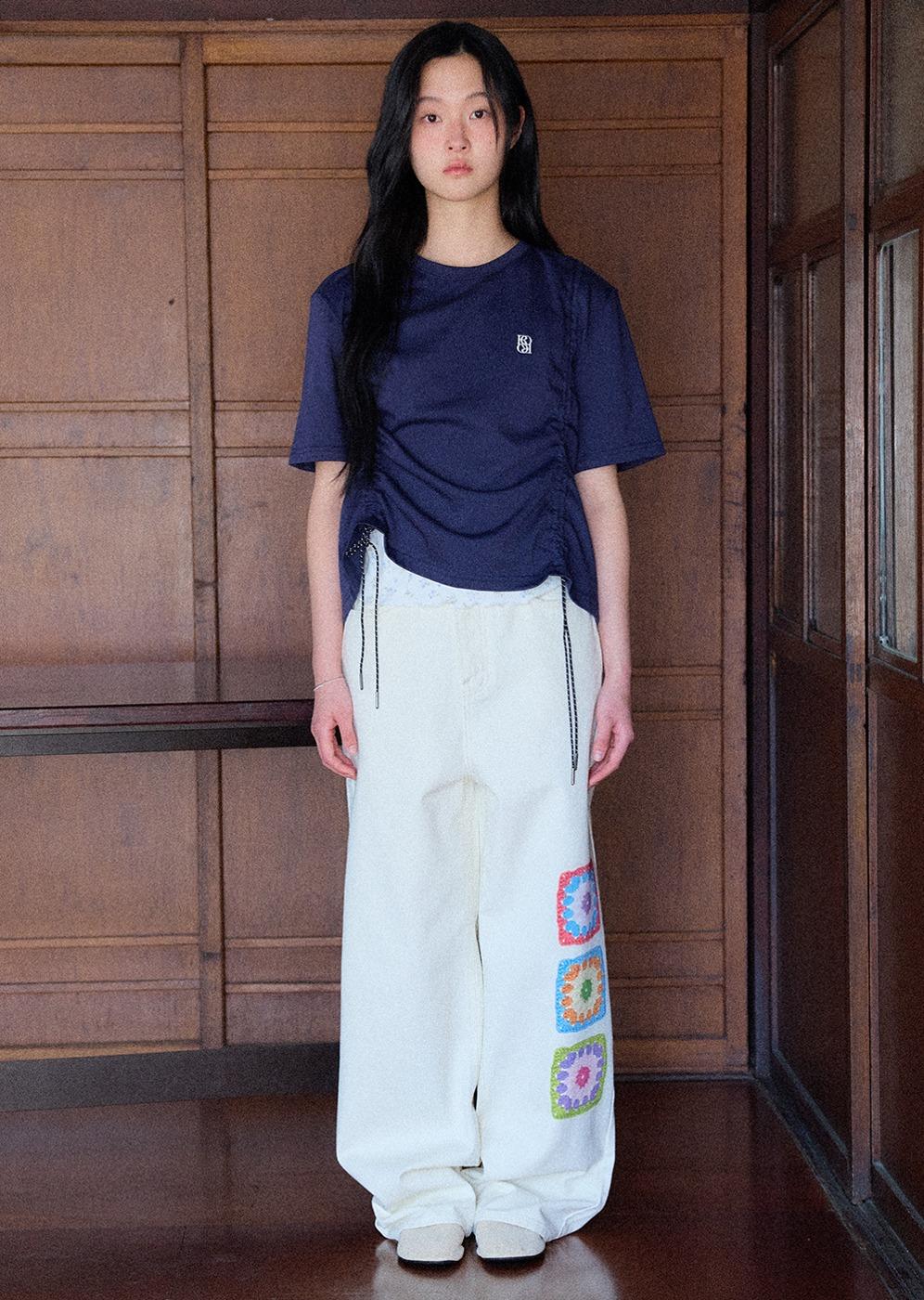 Classic Symbol String Short Sleeve [NAVY]