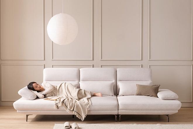 [할인쿠폰] 몽드 4인용 아쿠아텍스 이지클린 조야 패브릭 스윙 소파