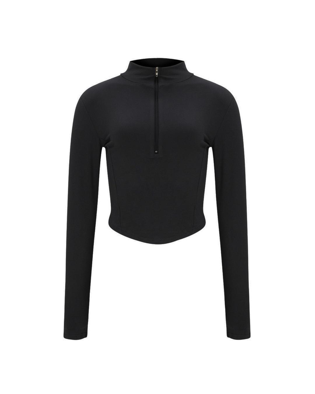 CS +7℃ SOFT HEAT ZIP TOP-039 (BLACK)
