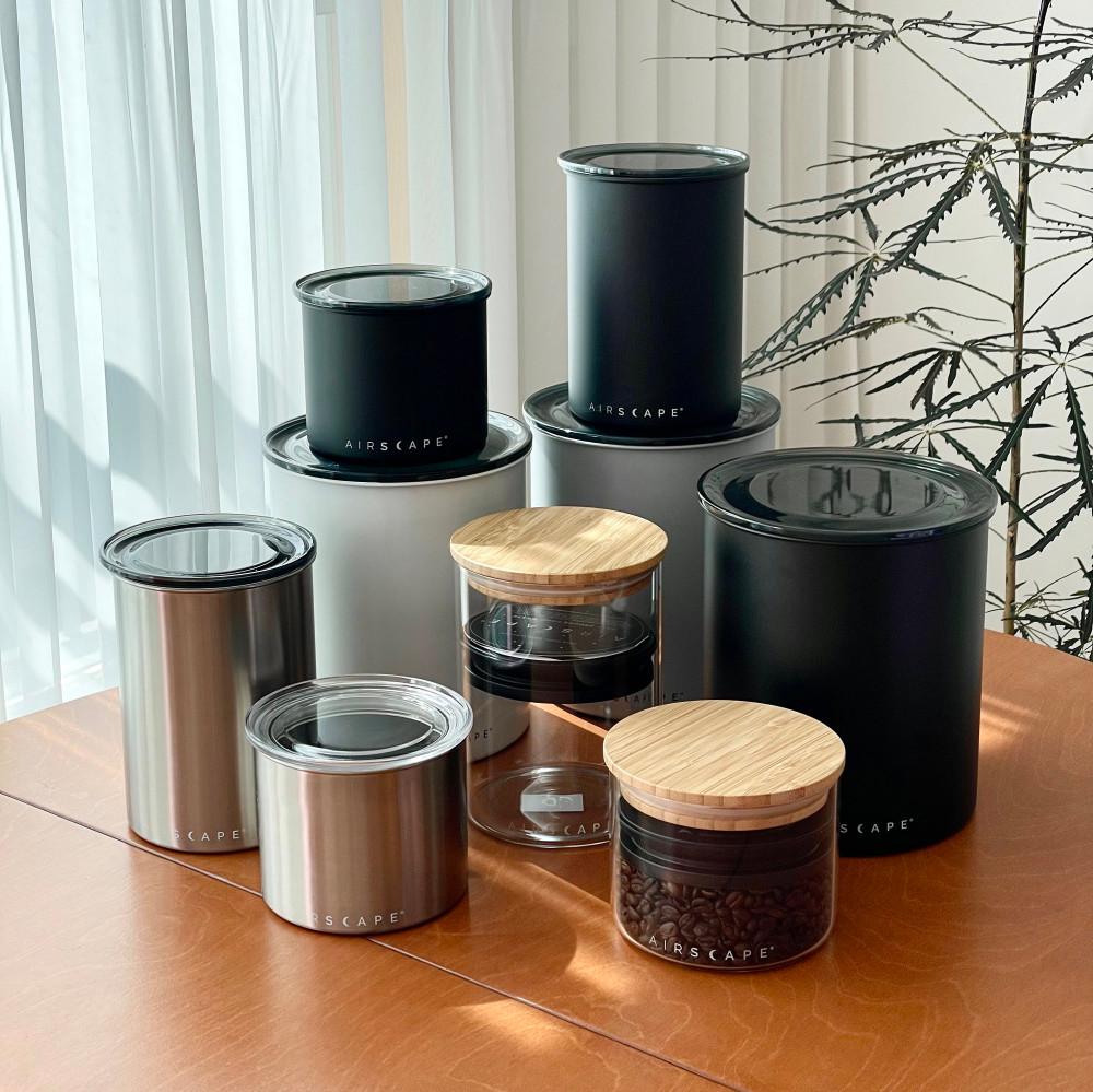 [Hive x yomassi] 비밀공구 에어스케이프 진공밀폐 원두보관용기