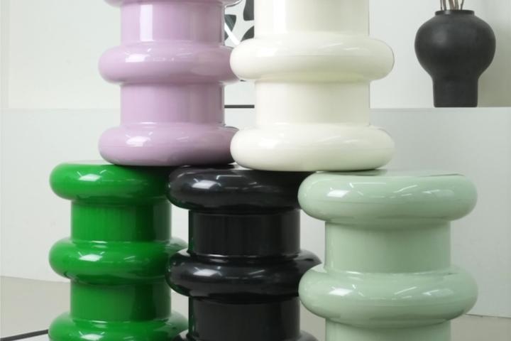 쿠폰가 27840원 마카롱 스툴 미드센츄리모던 인테리어의자 카페의자 화장대의자 화분스툴