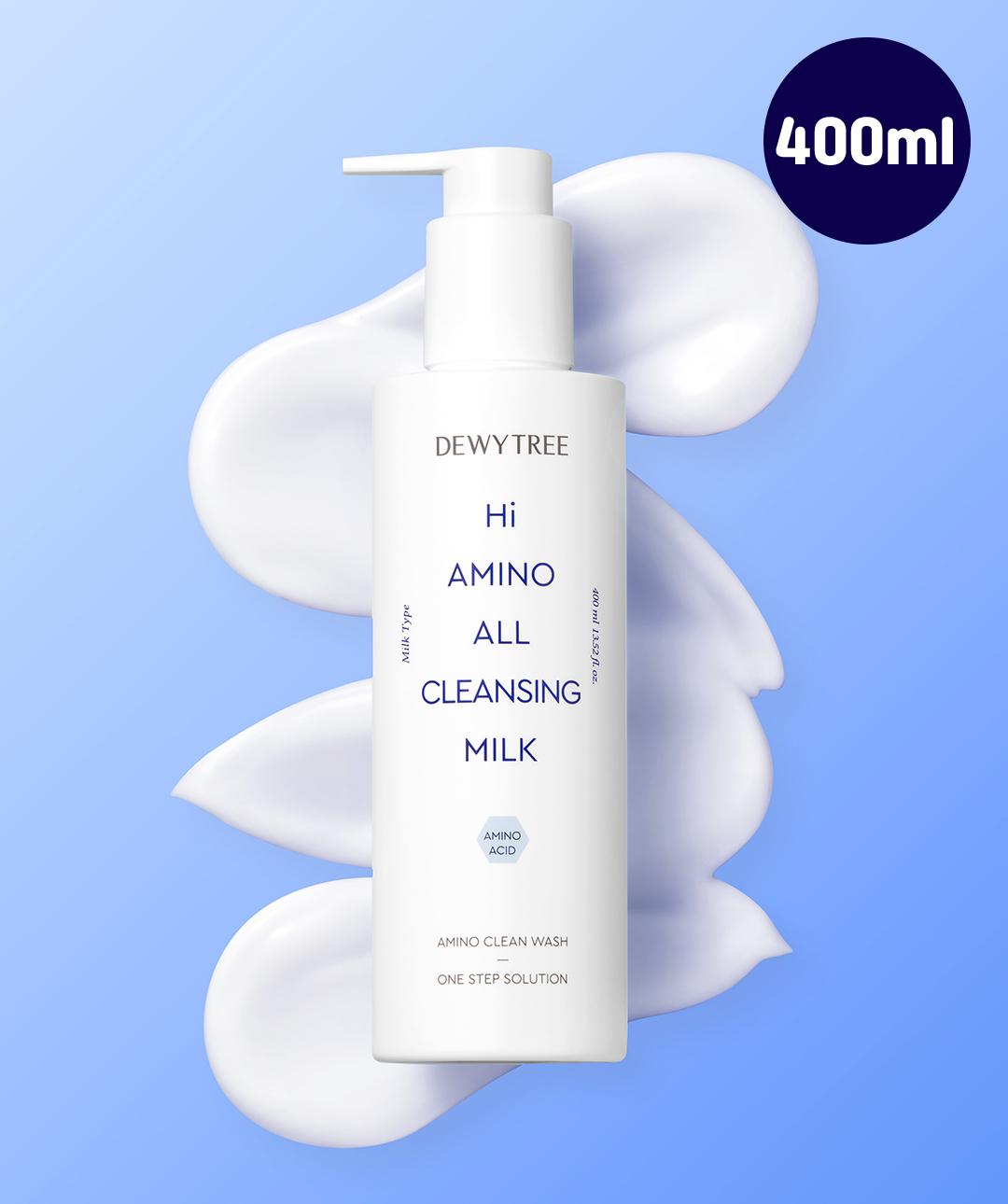 듀이트리 [대용량] 하이 아미노 올 클렌징 밀크 400ml