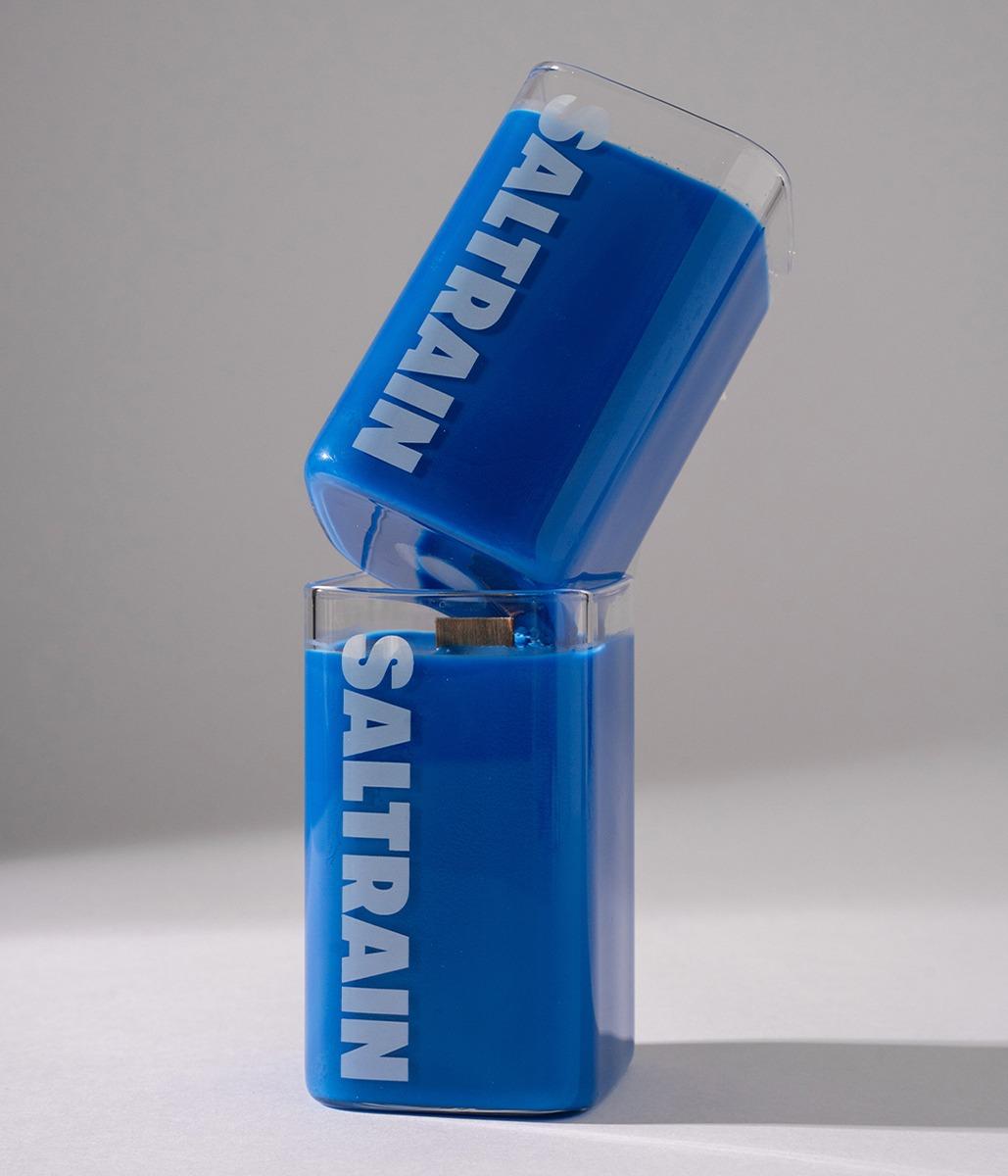 [솔트레인] 우드 심지 소이 캔들 200ml (샌달우드)