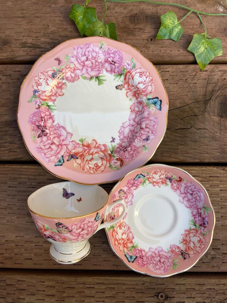 로얄알버트 미란다커 커피잔 세트 3p - 6가지 패턴