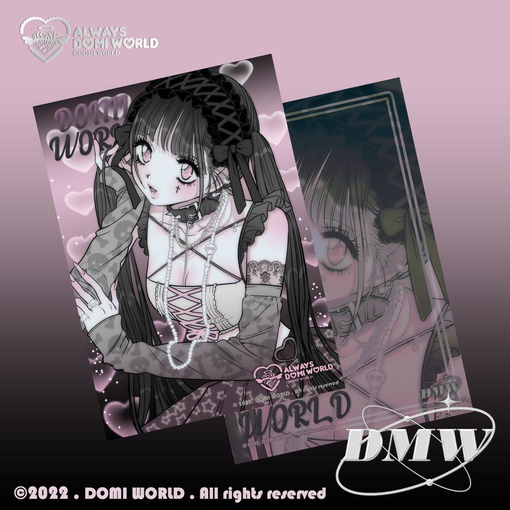[도미월드] 해골워머 하드엽서