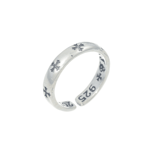 6A [SILVER925] Cross Open Ring