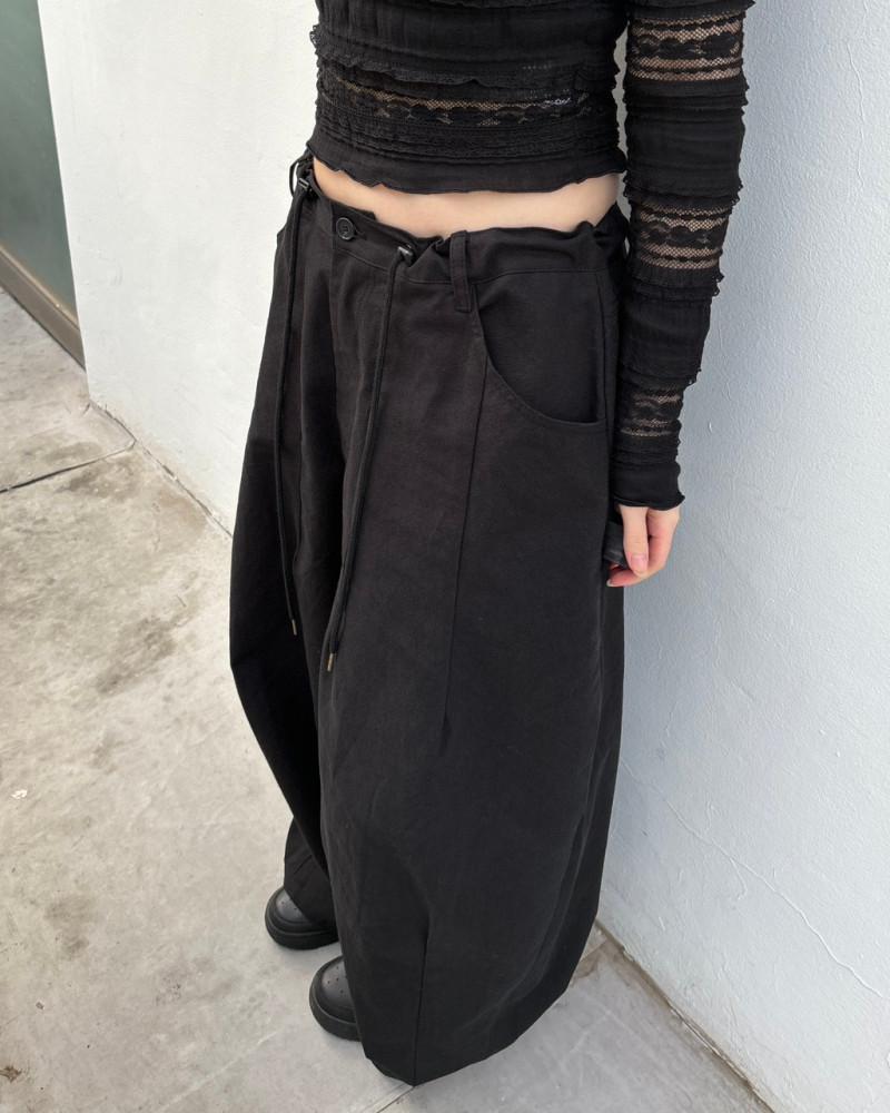 (unisex) balloon cotton pants