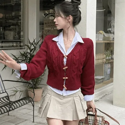 [치마바지/핏존예] 시보 핀턱 카고 미니 스커트