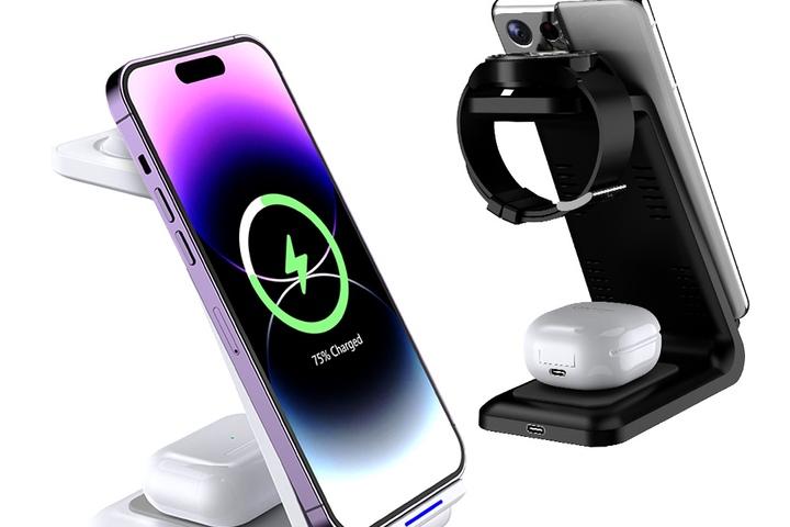 3in1 갤럭시 고속 무선 충전기 WC-301