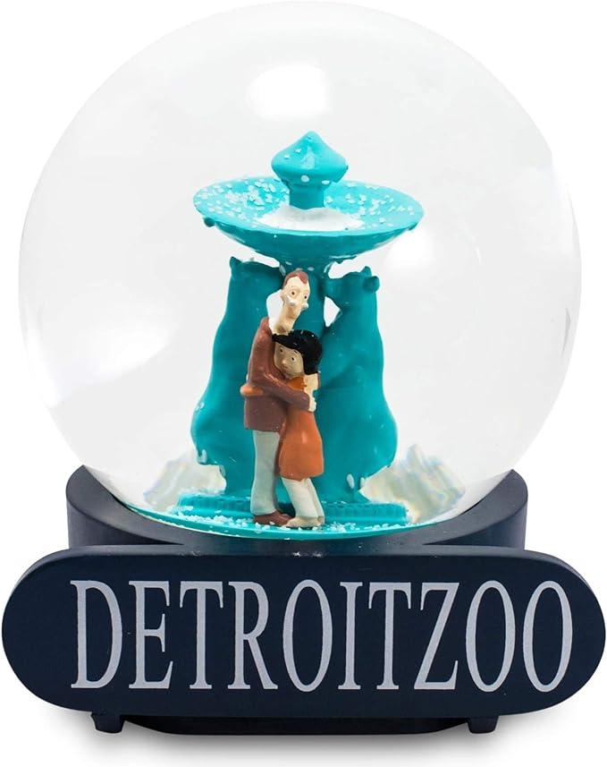 Coraline 스페셜 스노우 글로브 디트로이트 동물원 수집용 디스플레이 피스 | 내부에 갇힌 코랄린의 부모 | 공식 코랄린 영화 수집용 스노우 글로브 | 높이 15.2cm(6인치)