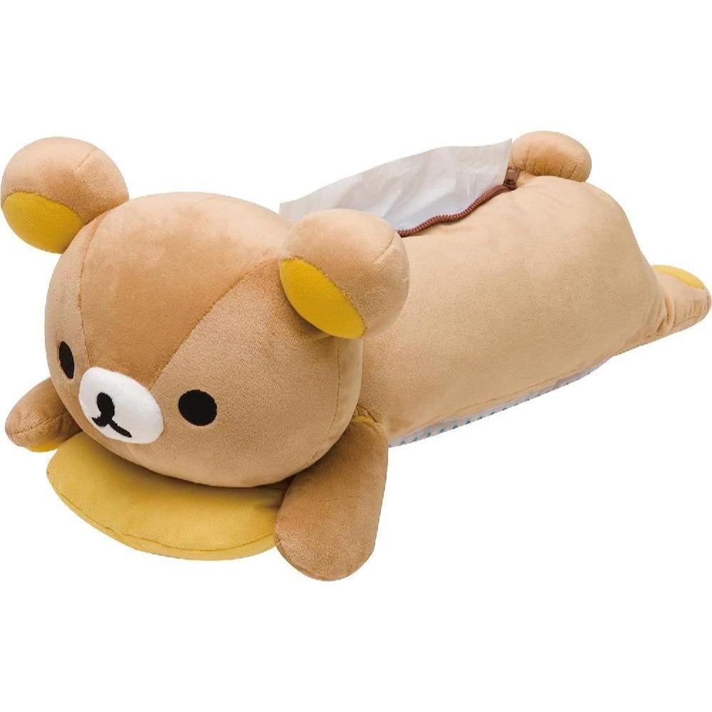 리락쿠마 봉제 인형 티슈 커버