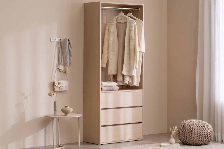 멜로 드레스룸 800 옷장 단품/세트 높이 2M 2color