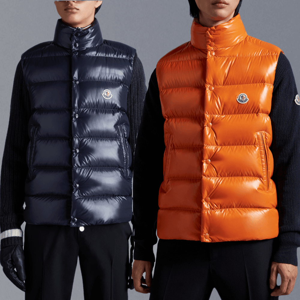 몽클레르 남성용 팁 다운 질레 패딩 조끼 Tibb Down Gilet