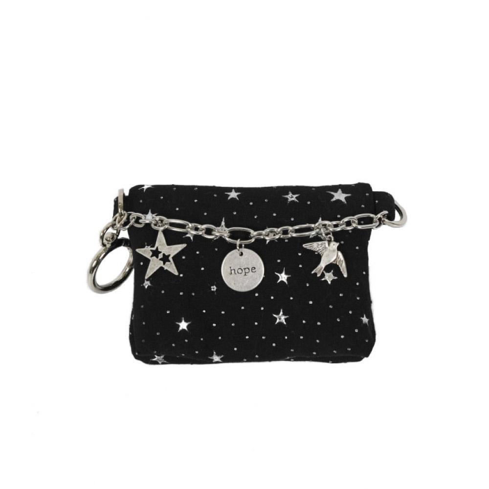 Star Chain wallet_black