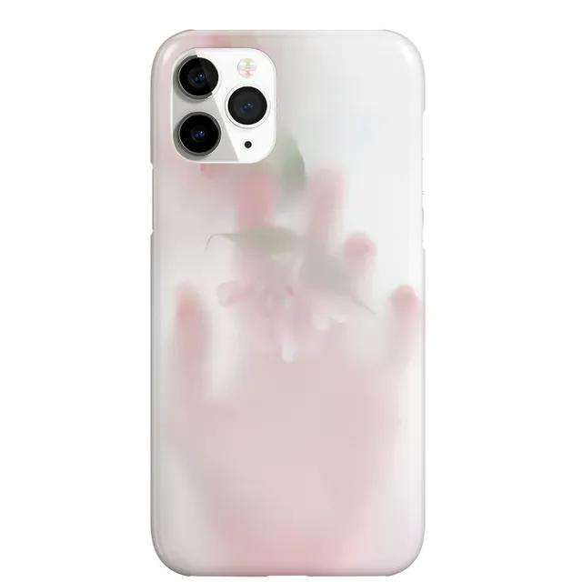 [머머] flower hand hard case 손 안의 꽃 폰케이스