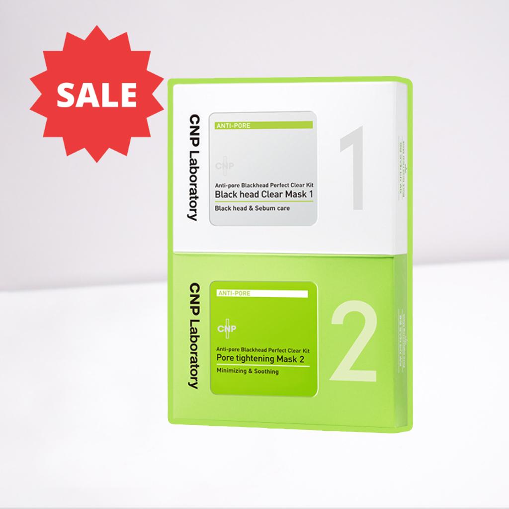 [차앤박] CNP 안티포어 블랙헤드 퍼펙트 클리어 키트 /10회분/