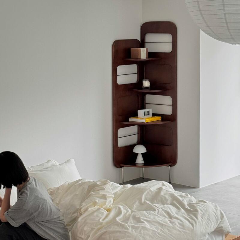 【楽天市場】天然木 ステンレスレッグ コーナー ディスプレイラック【ART OF BLACK】：ART OF BLACK