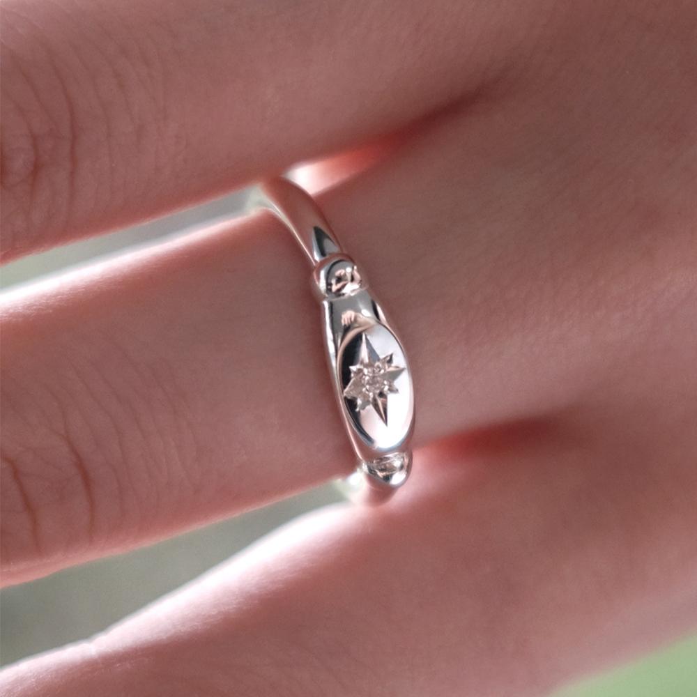 [29CM 단독] Sparkle baluster ring