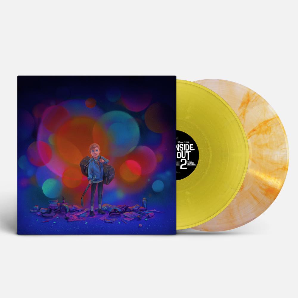 [국내배송] 디즈니 LP 인사이드아웃2 사운드트랙 (한정 컬러반)