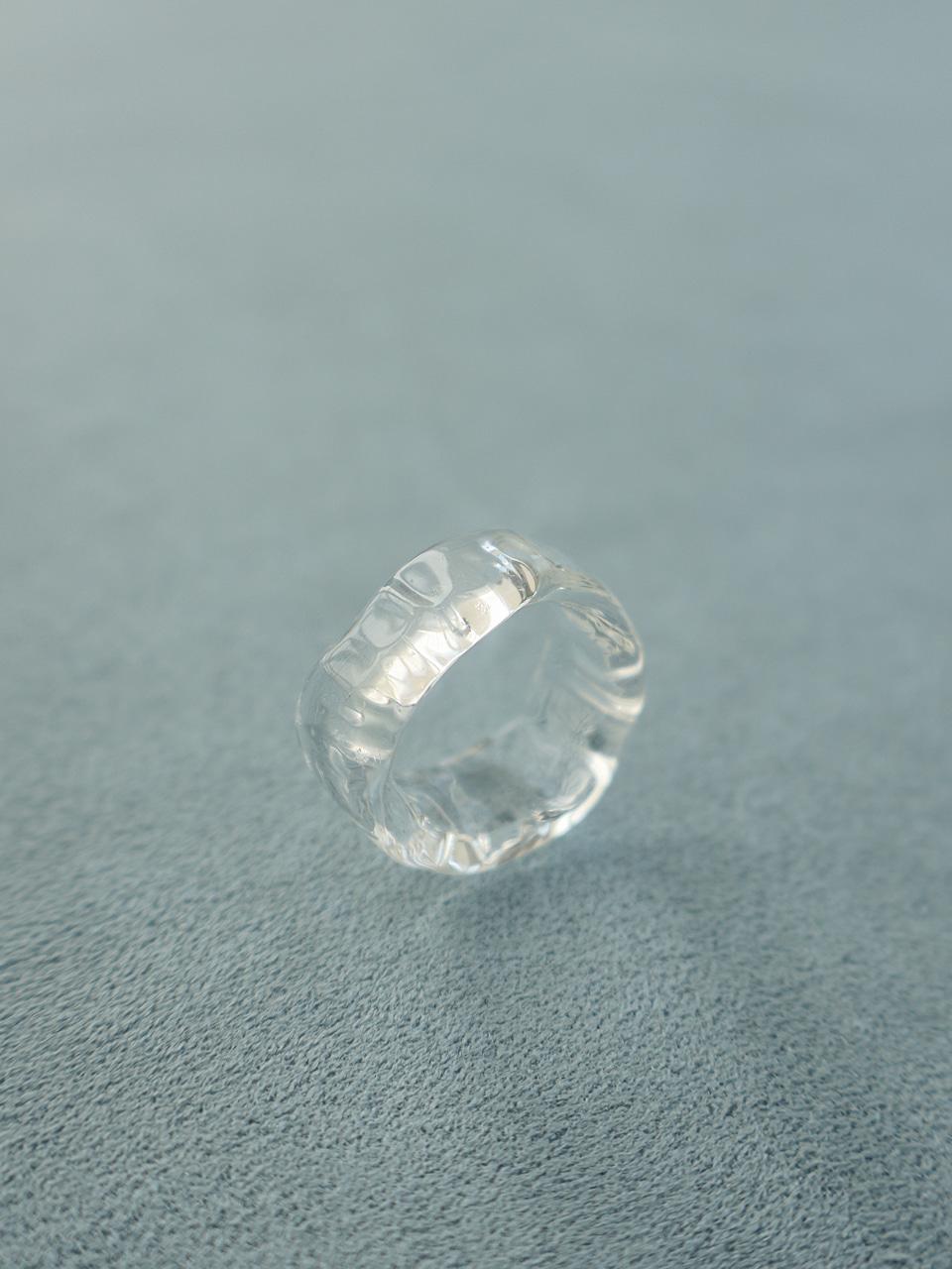 flake glass ring
