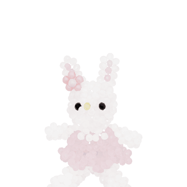 TOFFY Key Ring (Pink Dress)