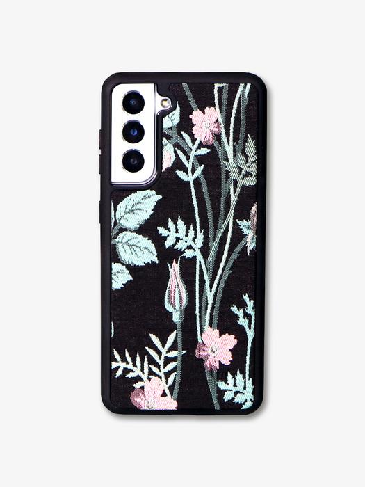TEXTILE PHONE CASE [PINK MINT]