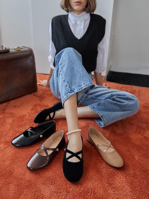 [단독]Honeybee 허니비 골드 메리제인 1.5cm_4color