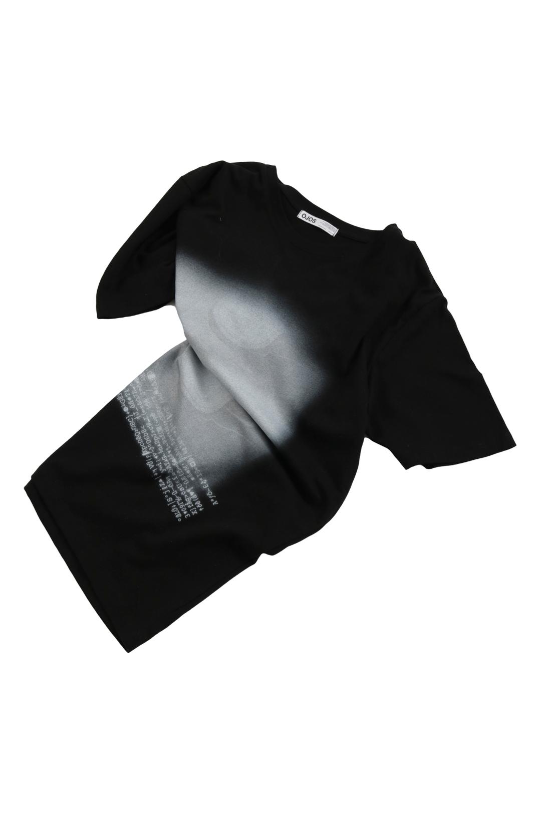 Code Name Black T-shirt / Black&White