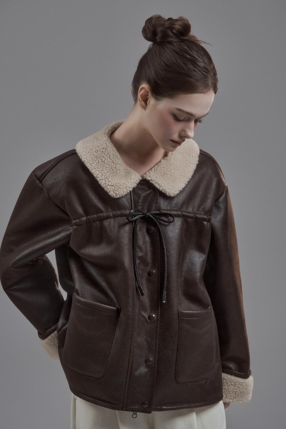 Vegan Leather Mustang - Dark brown