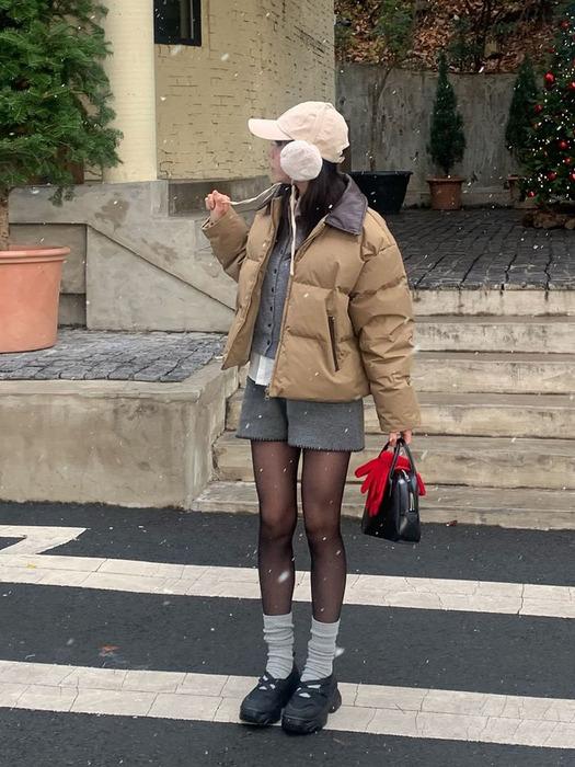 Work Duck Down Puffer Jacket_CTP804(2color)