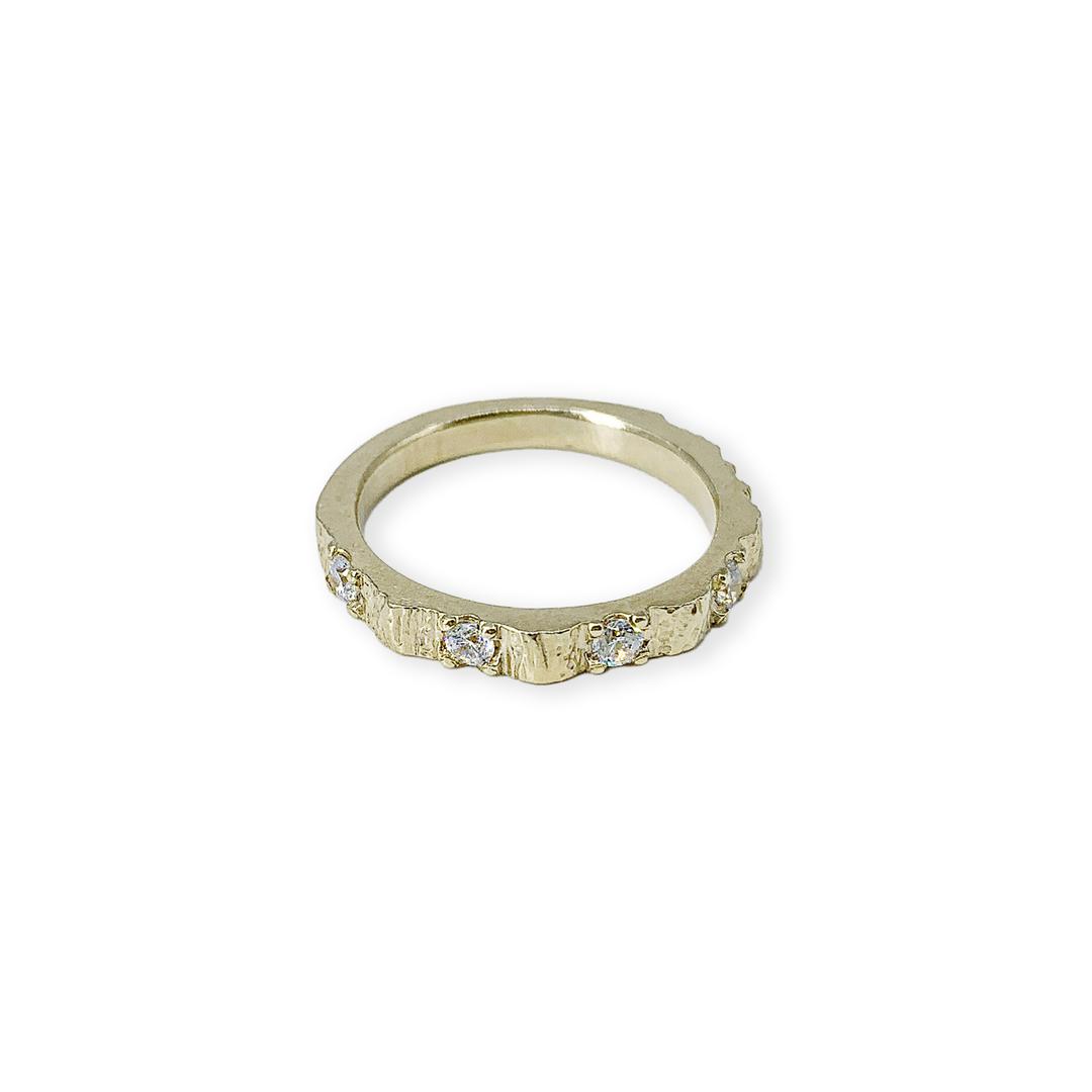 mountain ridge ring (14k gold Plated)