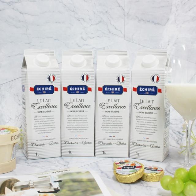 [에쉬레] 프랑스 멸균우유 1L (12입)