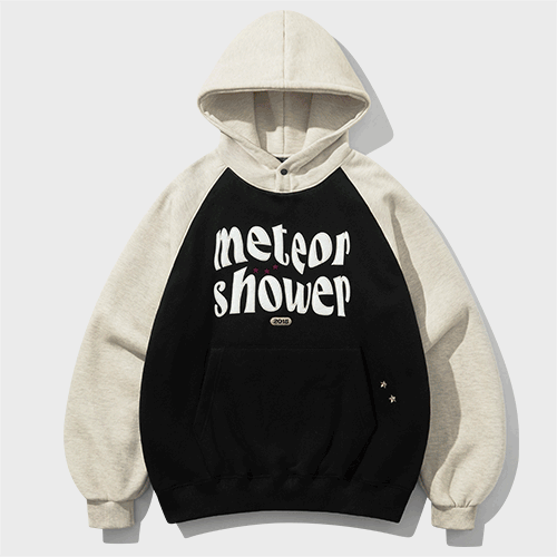 [블랙,오트밀,페일퍼플 2/2 크림그레이 2/7 예약배송][더블유브이프로젝트] 메테오샤워 후드 4종 MJHD7698