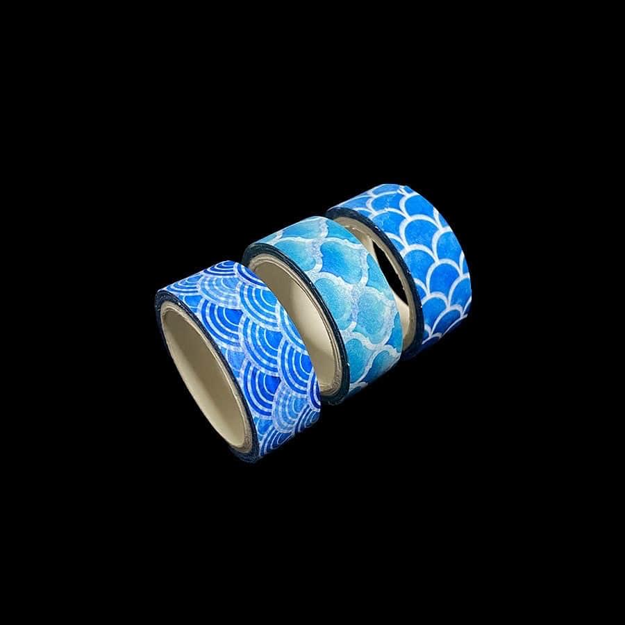 마스킹 테이프 [ 푸른 파도 ]