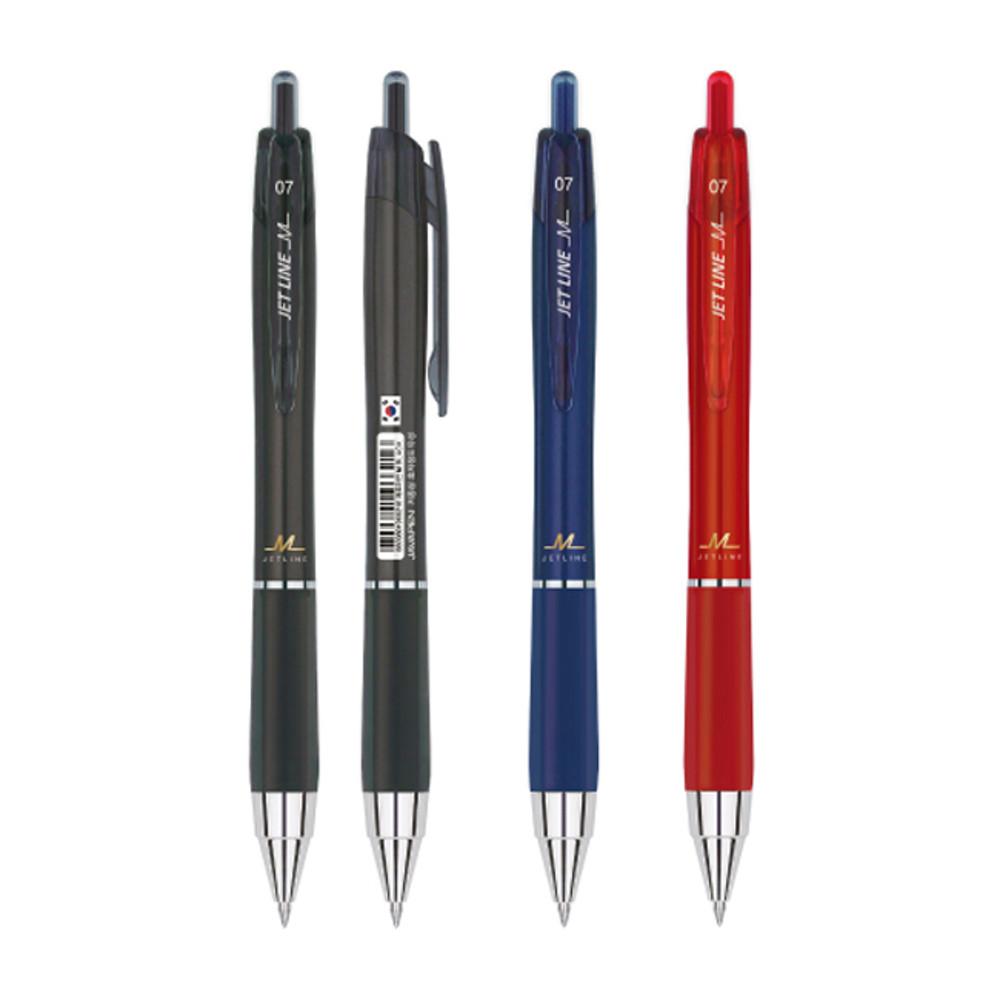 자바 제트라인M 저중심 초저점도 볼펜 0.7mm