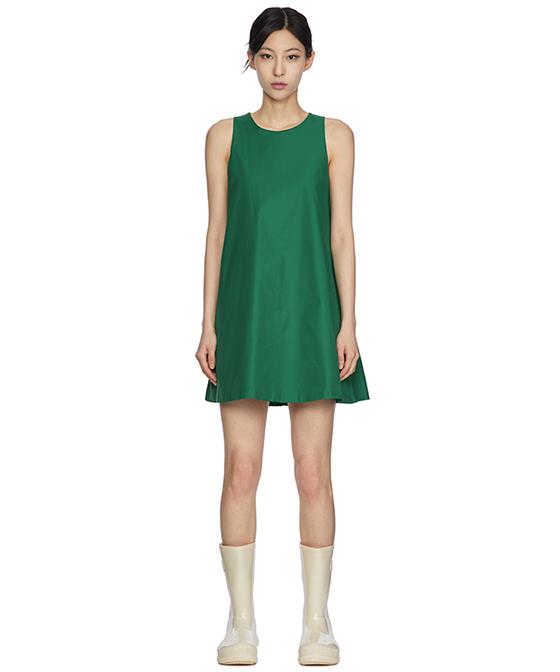 라임 쇼트 드레스