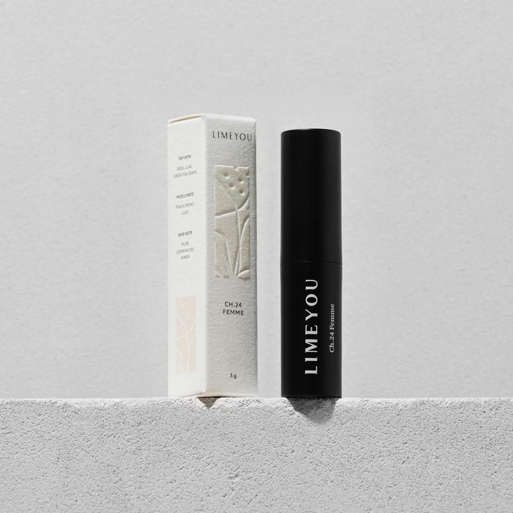 라임유 CH24 플로럴 퓨어 고체 향수