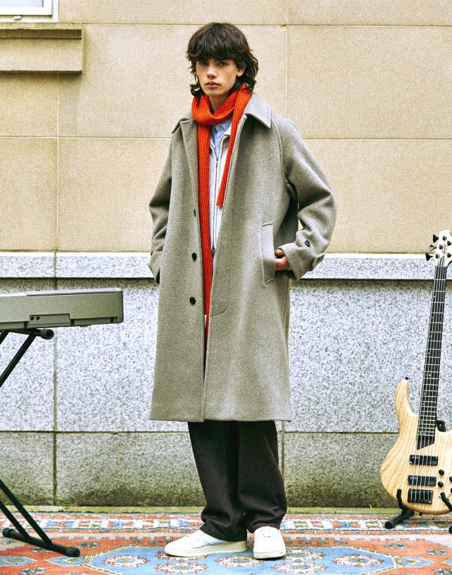 [HIS] [캐너비] 울 캐시미어 발마칸 코트