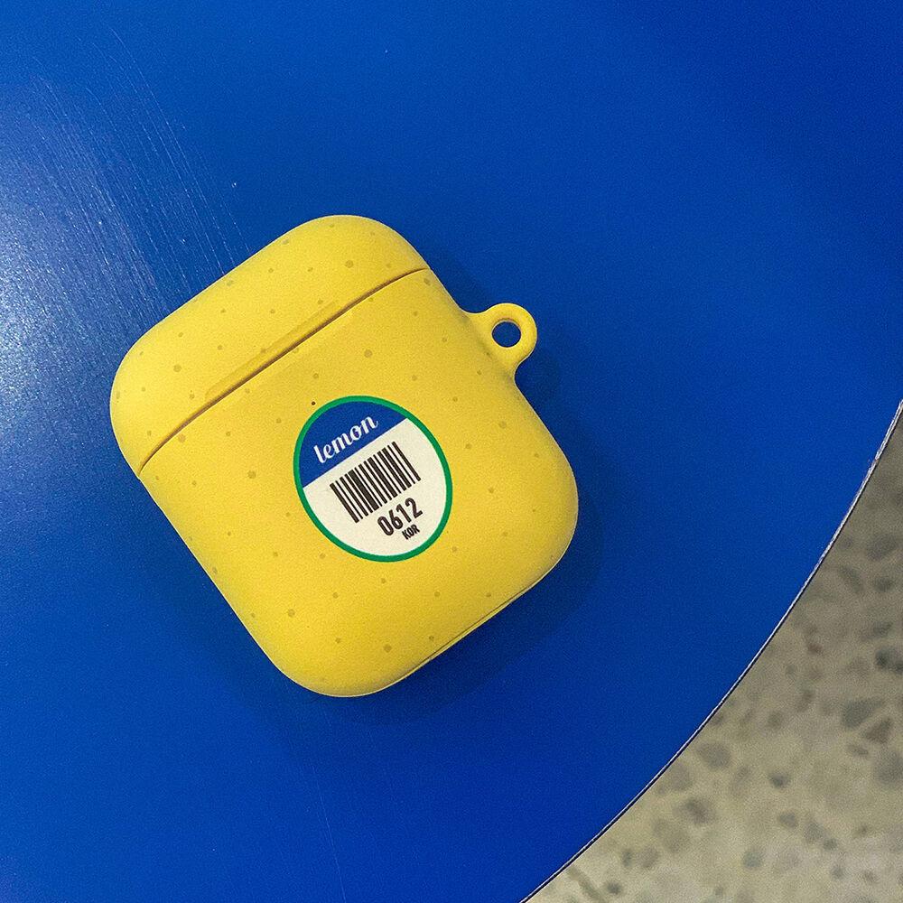 [커스텀 넘버] Fruit Fruit Airpods Case Lemon