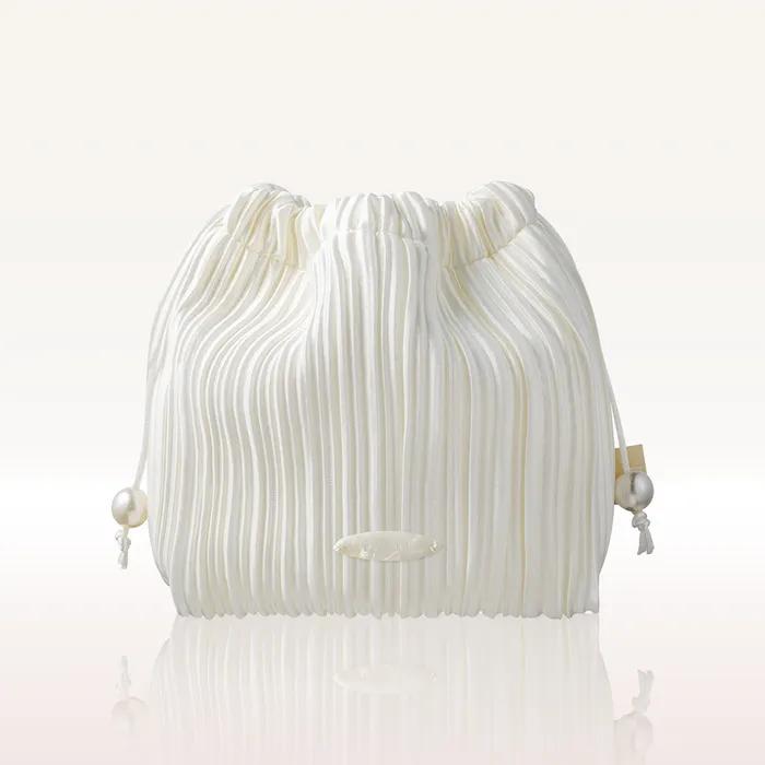 웨이브 플리츠 파우치