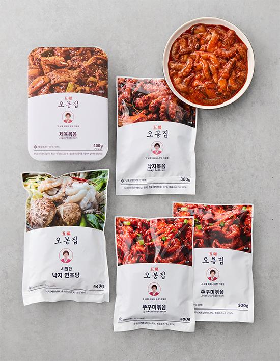 [오봉집] 인기 메뉴 6종 (택1)