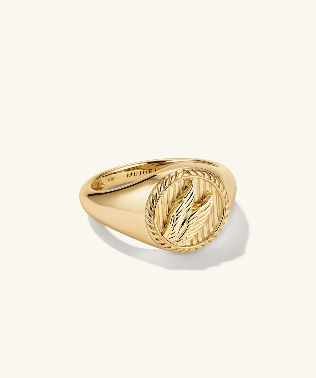 14k Yellow Gold / 7
