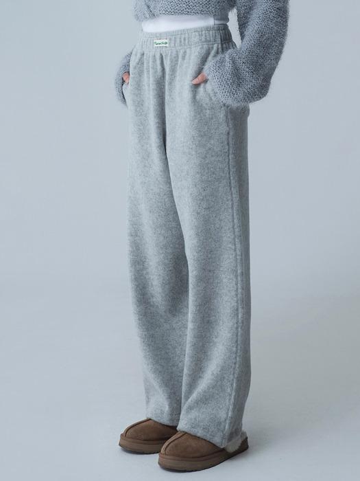 SOFT WOOL ODRAMPE SWEATPANTS_MELAN GRAY