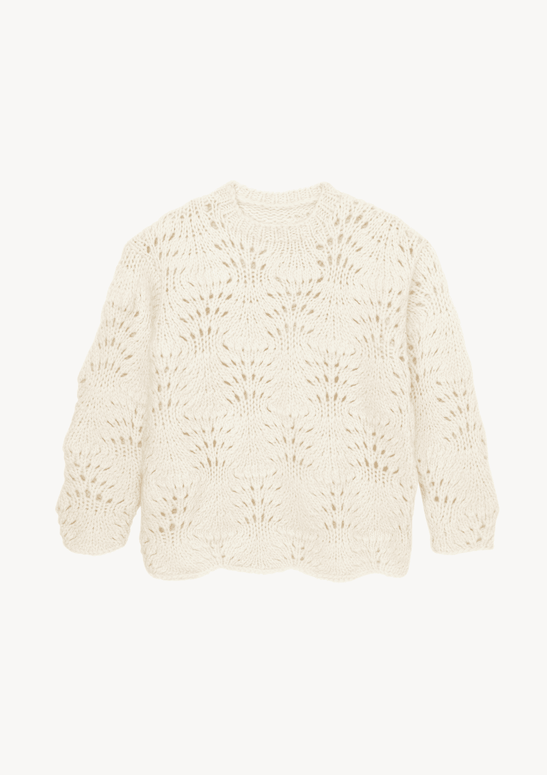 Laurel Handmade Knit in Ivory