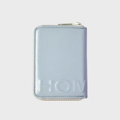 enamelzipcardholder(애나멜지퍼카드홀더) - 스카이