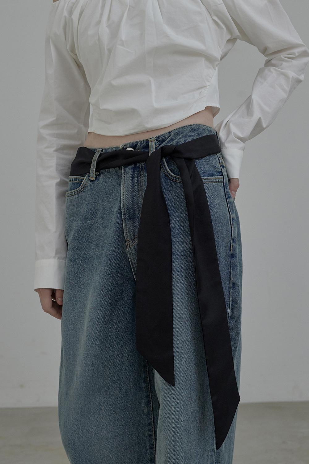 Silk scarf-Black/Short,Long