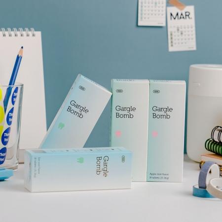 [가글밤] 뜯어쓰는 고체가글 (18정*4)