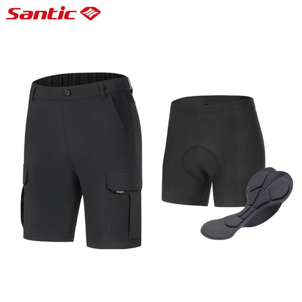 산틱 자전거 반바지 통바지 속바지 패드 세트 M24C05187H