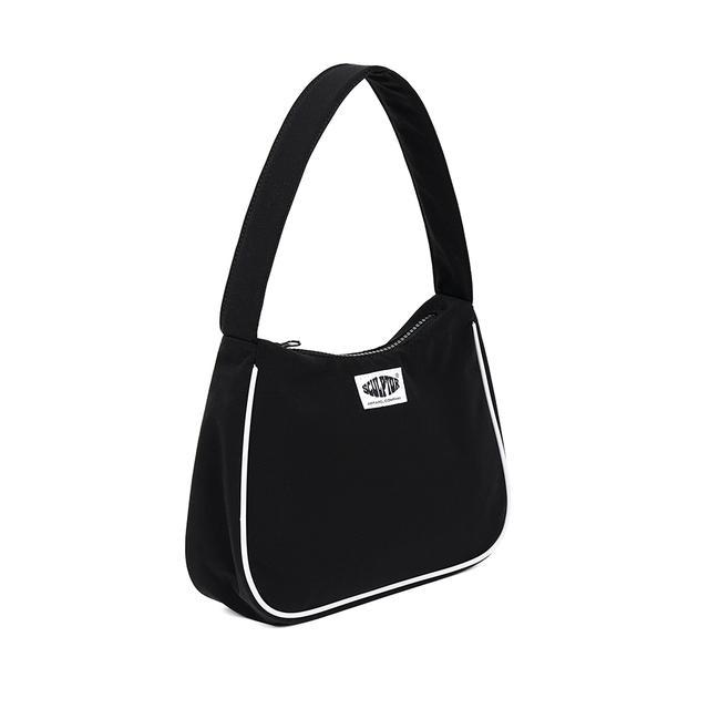 Satin Tote Bag Black